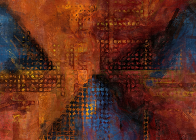 vibrant abstract
