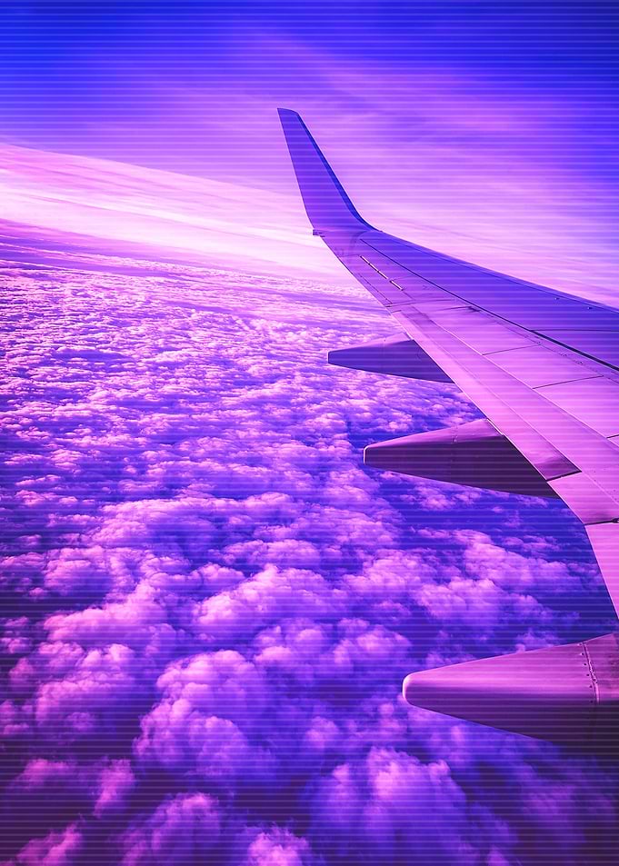 POV Synthwave Sky