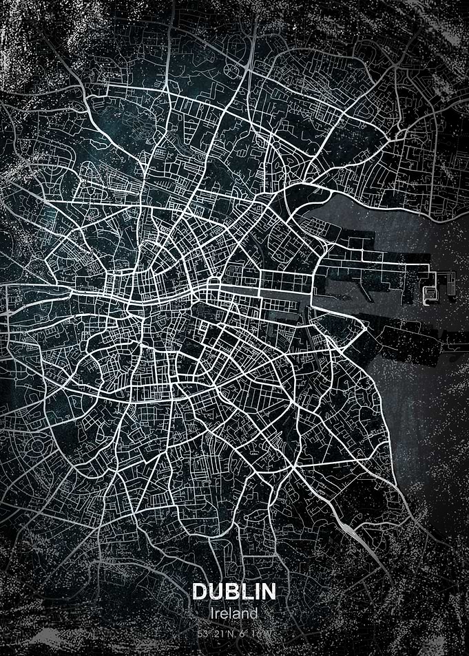 dublin chalk map