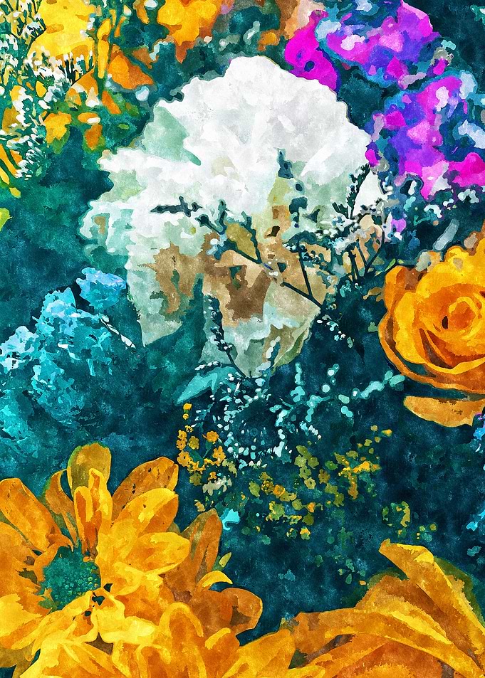 Dark Floral