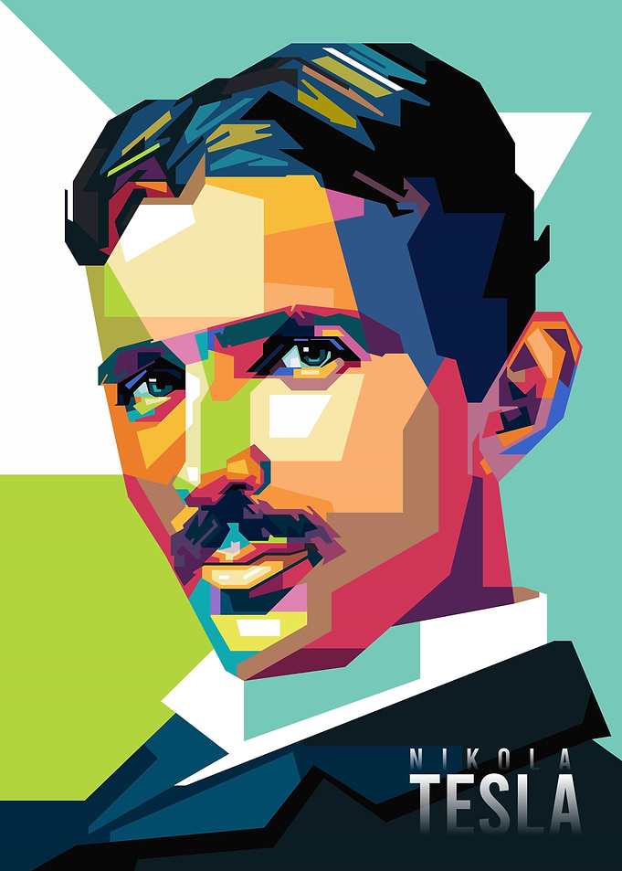 Nikola Tesla Wpap Style