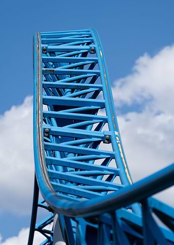 Blue Fire airtime hill