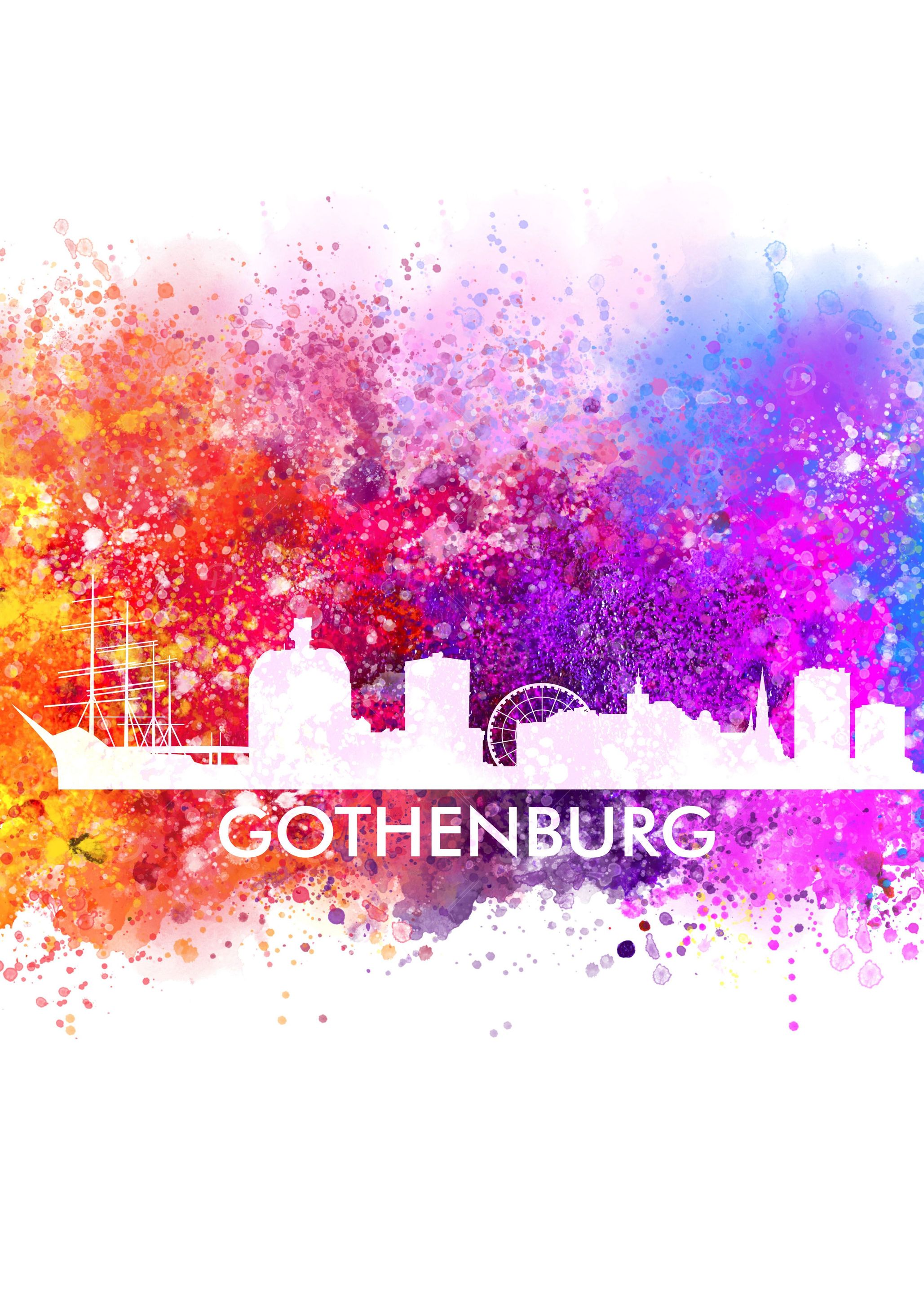 gothenburg color cityscape