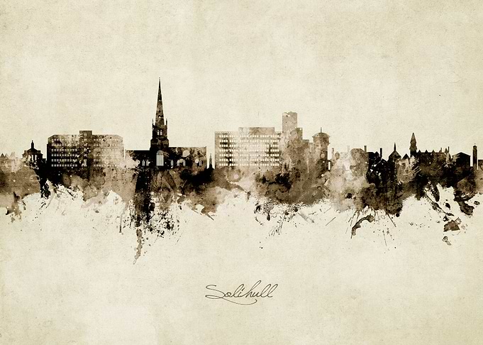 Solihull Skyline England