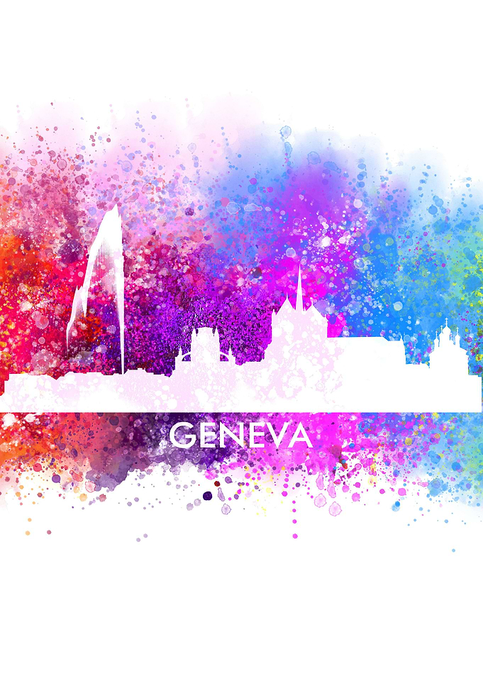 geneva color cityscape