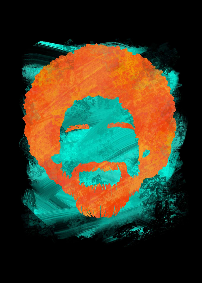 Bob Ross Painting Brush