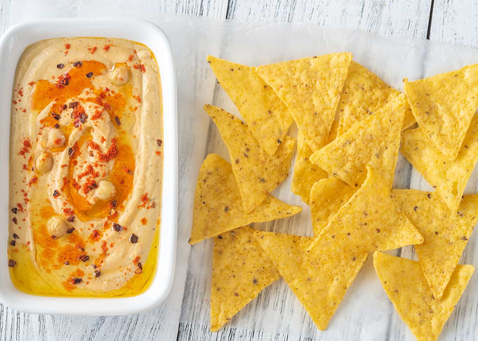 Bowl of hummus