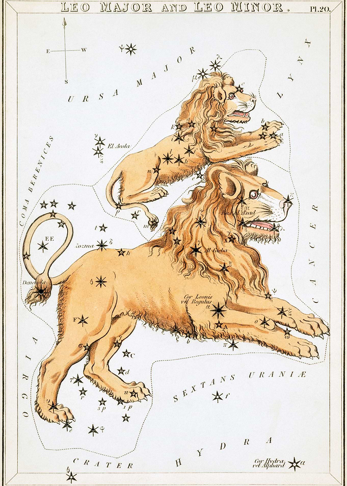 Leo Major and Leo Minor