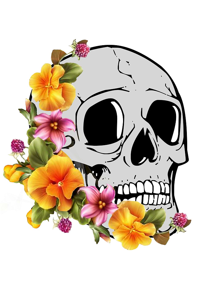 Skull Pop Art