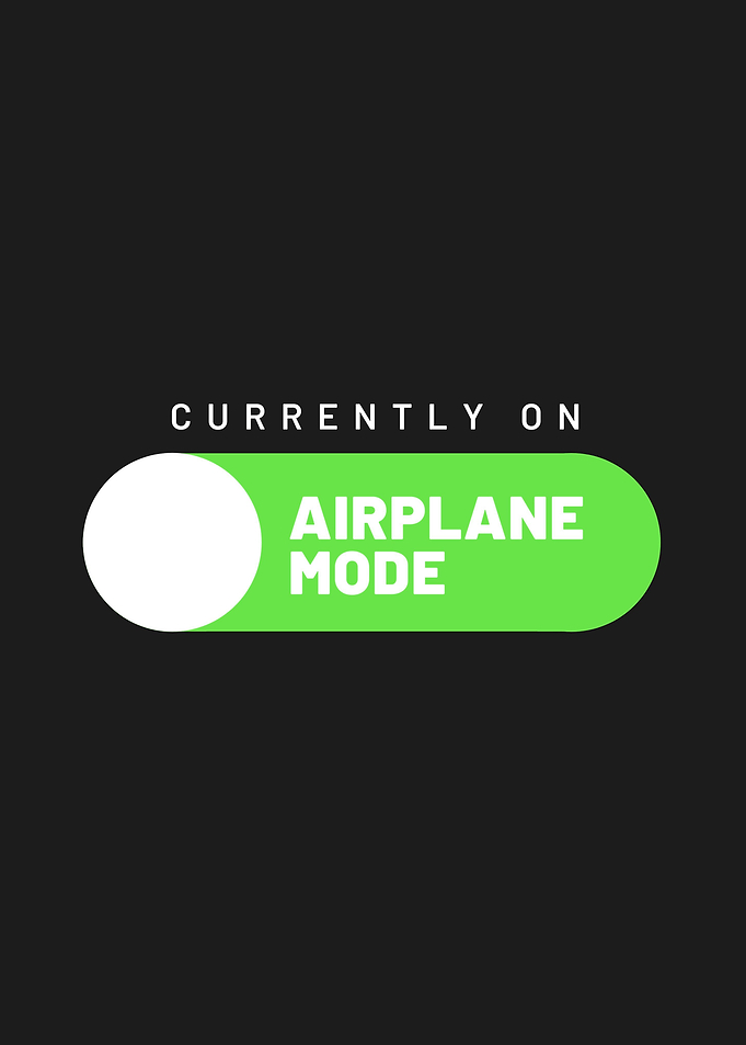 Currently On Airplane Mode