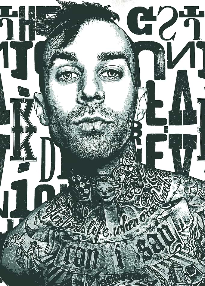Travis Barker Artwork