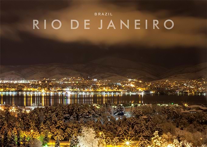 Rio de Janeiro skyline nig