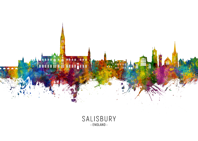 Salisbury Skyline England