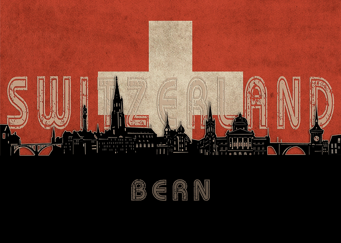 bern skyline flag