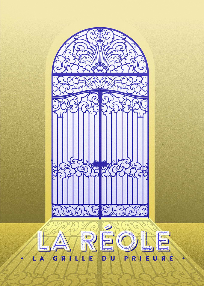 Grille La Reole en jaune