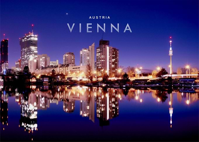 Vienna night view