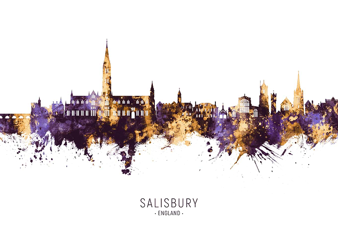 Salisbury Skyline England