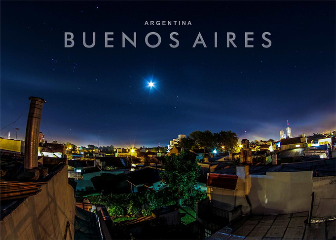 Buenos Aires night view