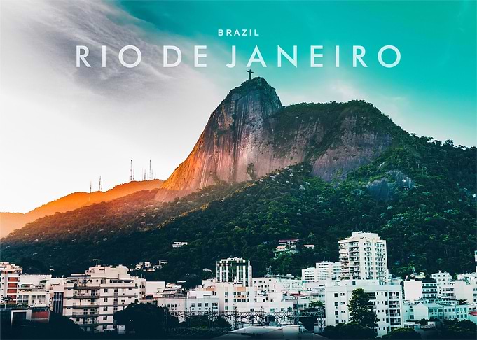 Rio de Janeiro night view