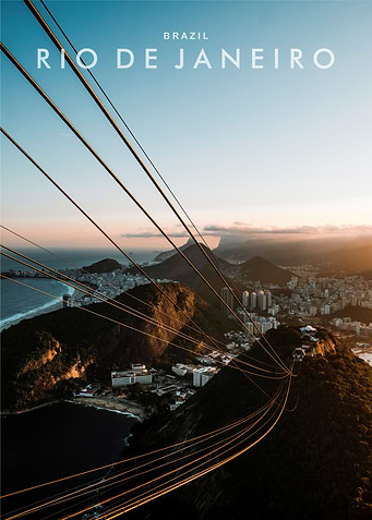 Rio de Janeiro city night