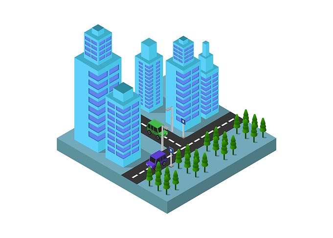 isometric city