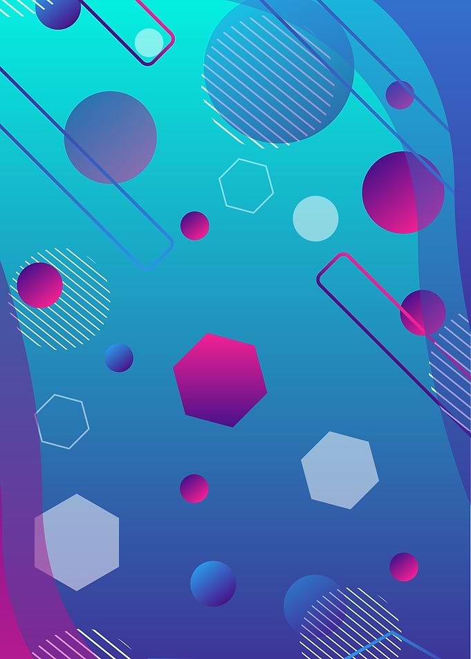 Abstrak Poly Bubble