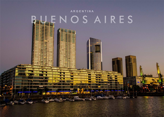 Buenos Aires city night