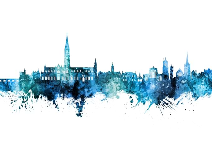 Salisbury Skyline England