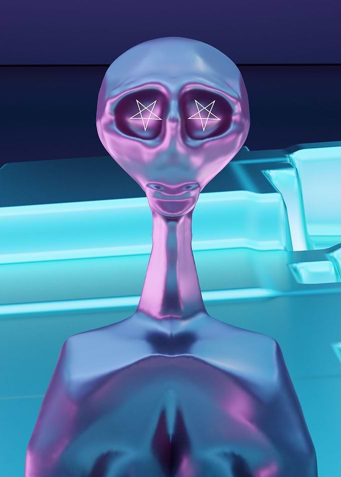 Chrome Alien