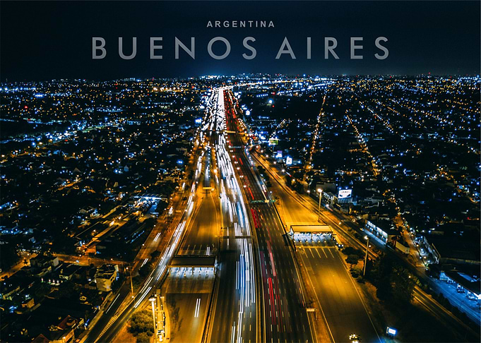 Buenos Aires night view