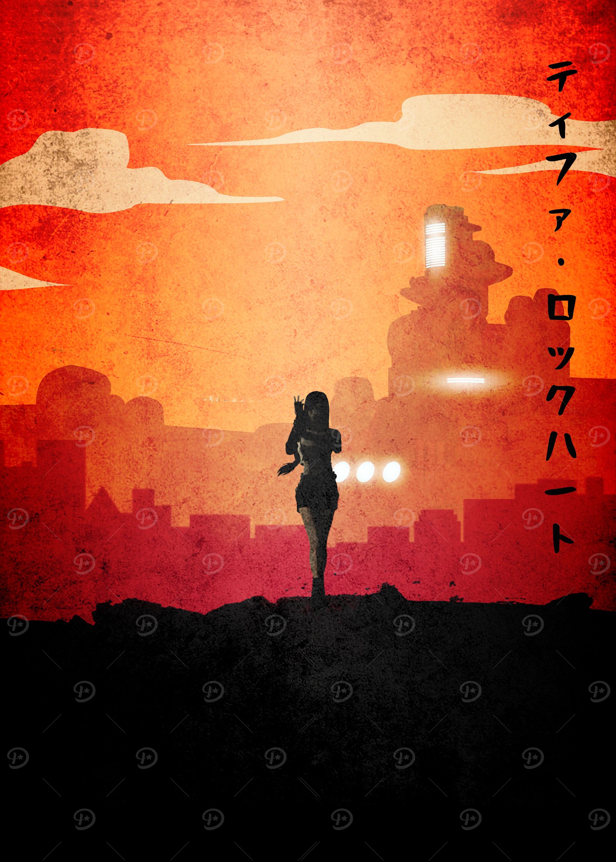 Tifa in midgar