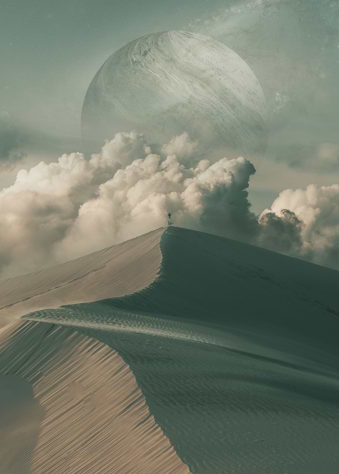 alone in the desert