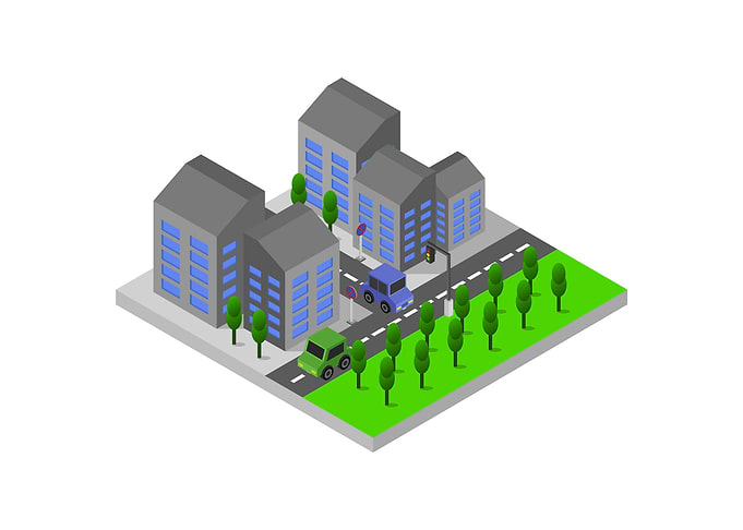 isometric city