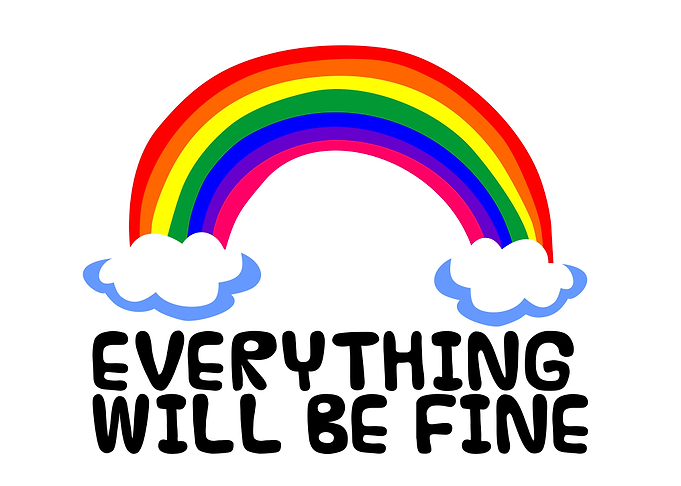 hope rainbow symbol