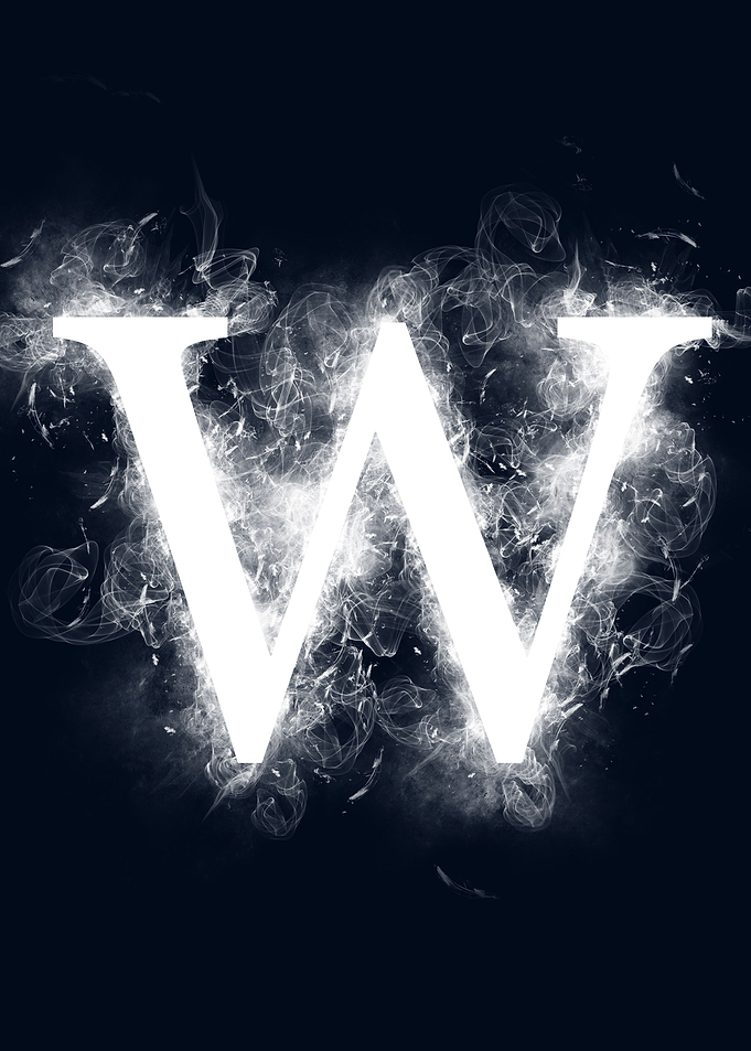 w letter smoky