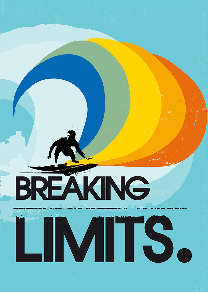 Breaking Limits pop art