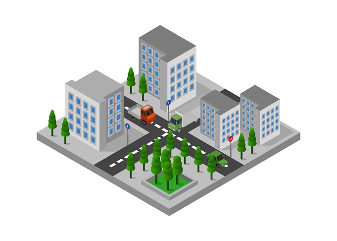 isometric city