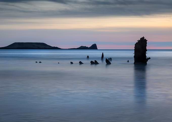 The wreck of the Helvetia