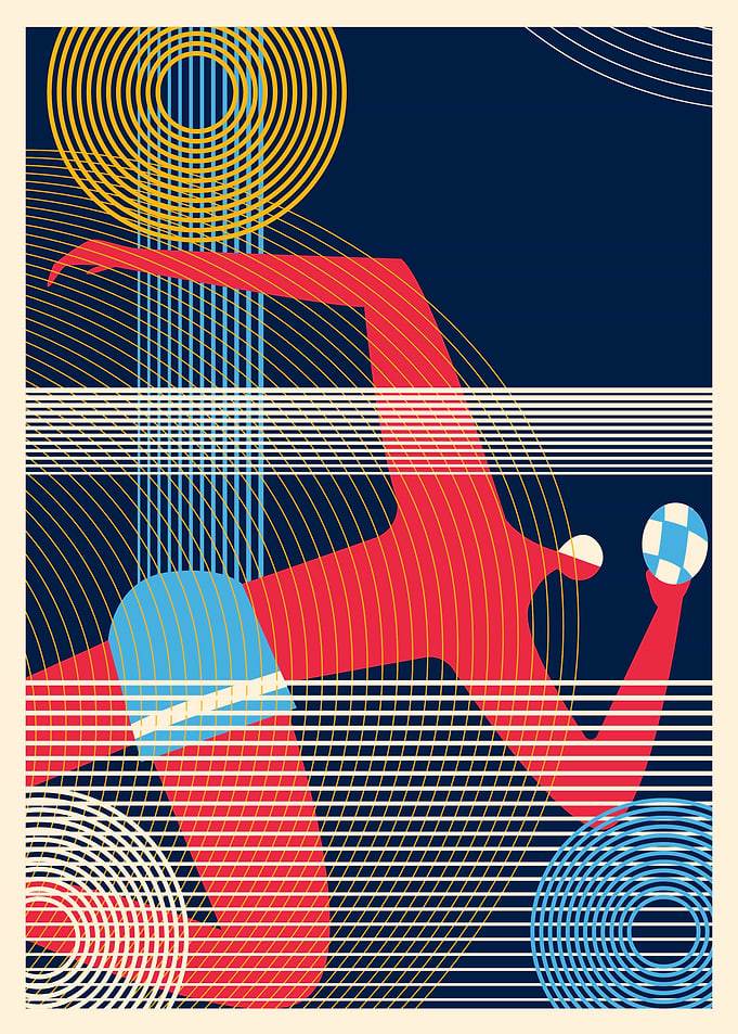 Waterpolo Wasserball