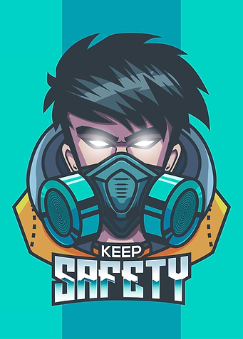 keep safety with mask