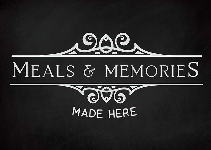 Meals and Memories Chalk