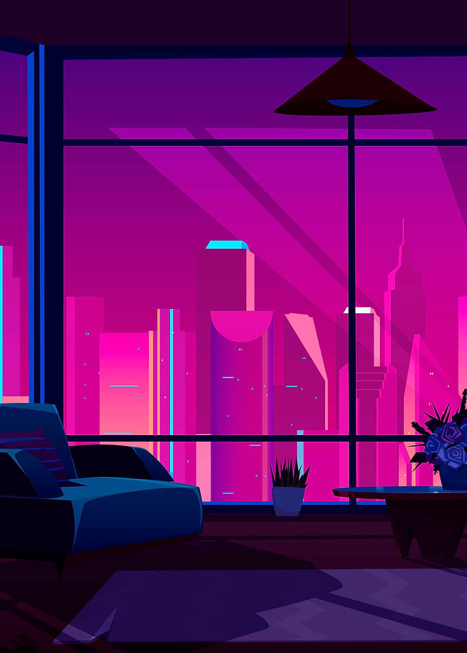 Synthwave Neon City