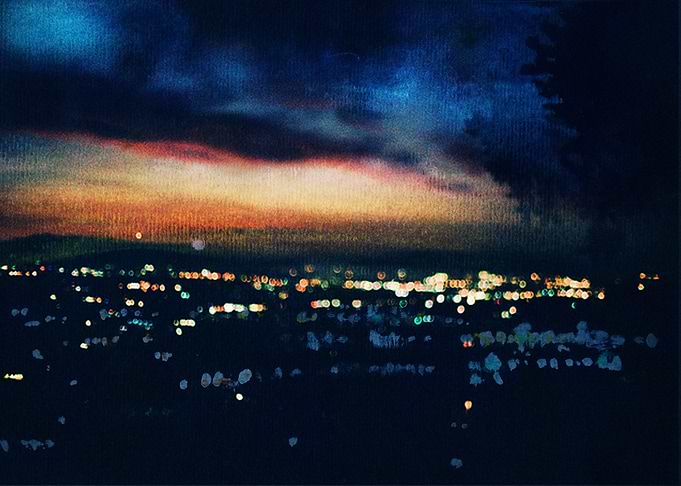 City in the night