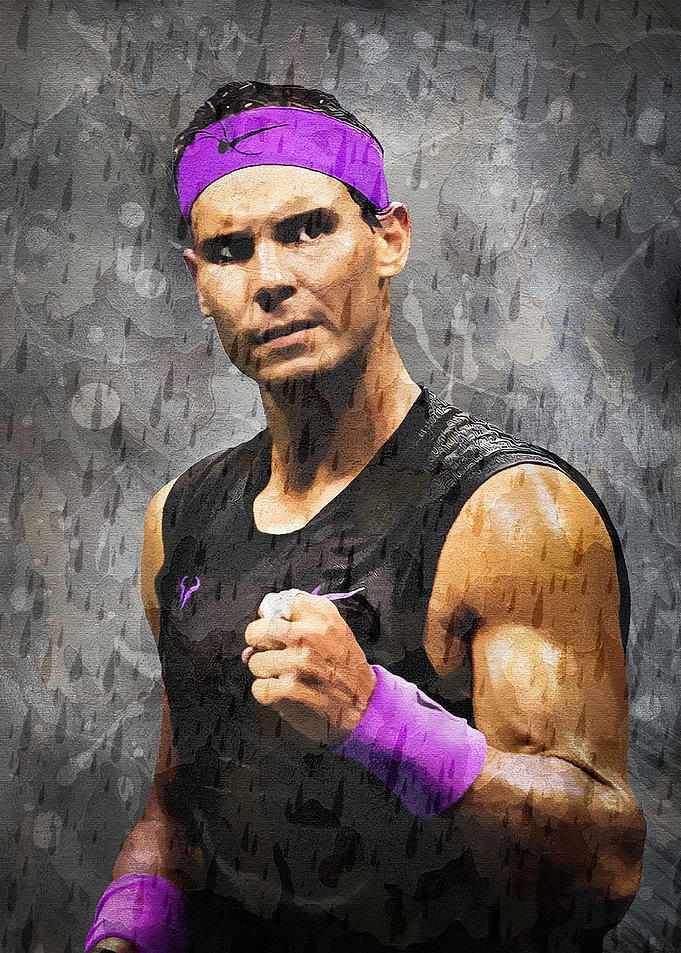 Rafael Nadal Poster Print