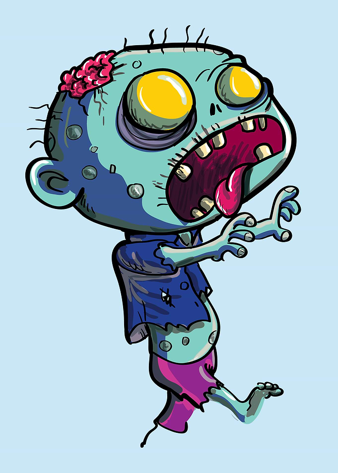 Zombie Untot Geschenk