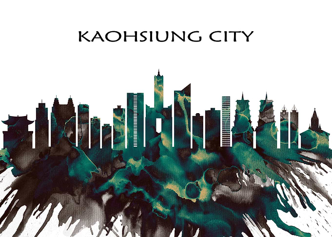 Kaohsiung City Skyline