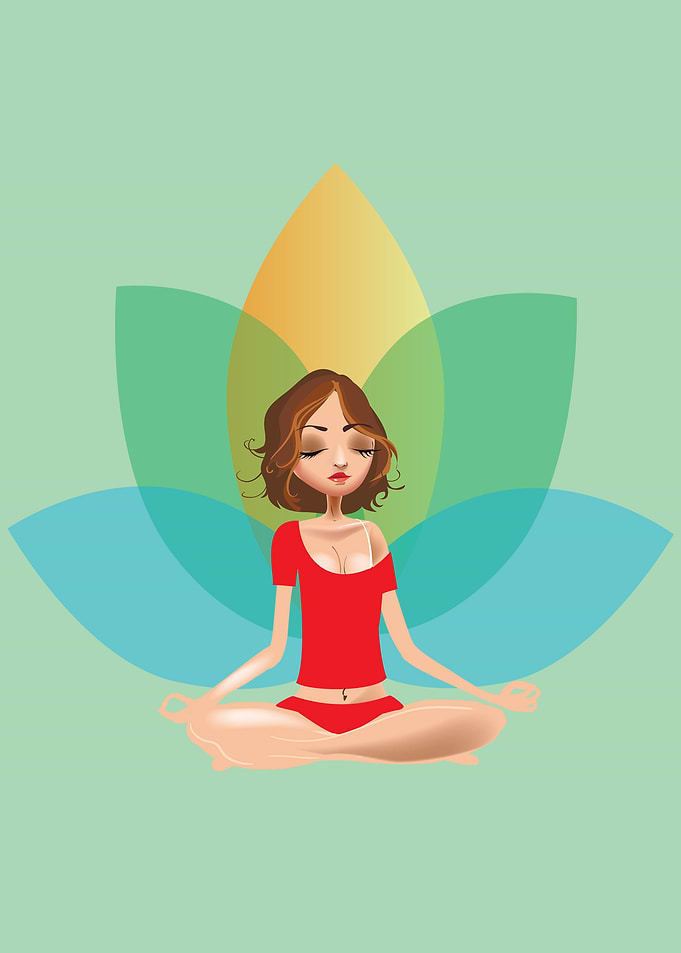 Yoga Meditation Geschenk