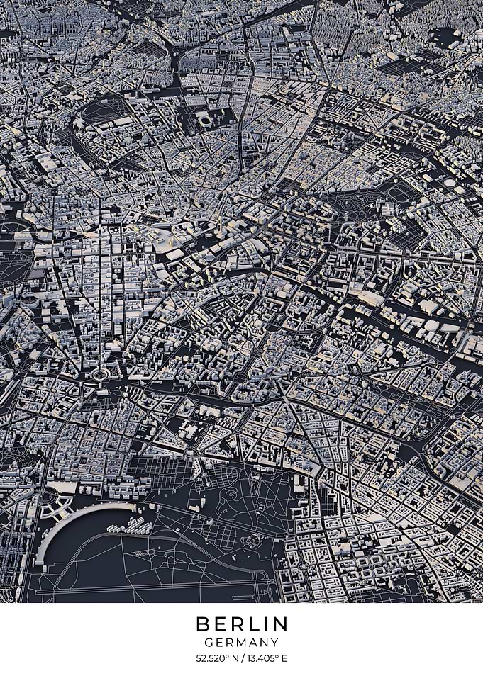 Berlin 3D City Map
