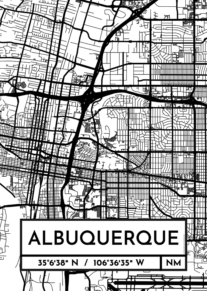 Albuquerque City Map