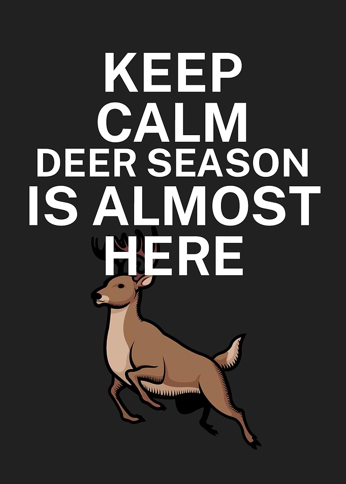 Deer season is almost here